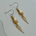 Load image into Gallery viewer, Magic Maker Brass Earrings
