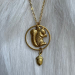 Load image into Gallery viewer, Mabon Squirrel Necklace
