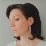 Load image into Gallery viewer, Magic Maker Brass Earrings
