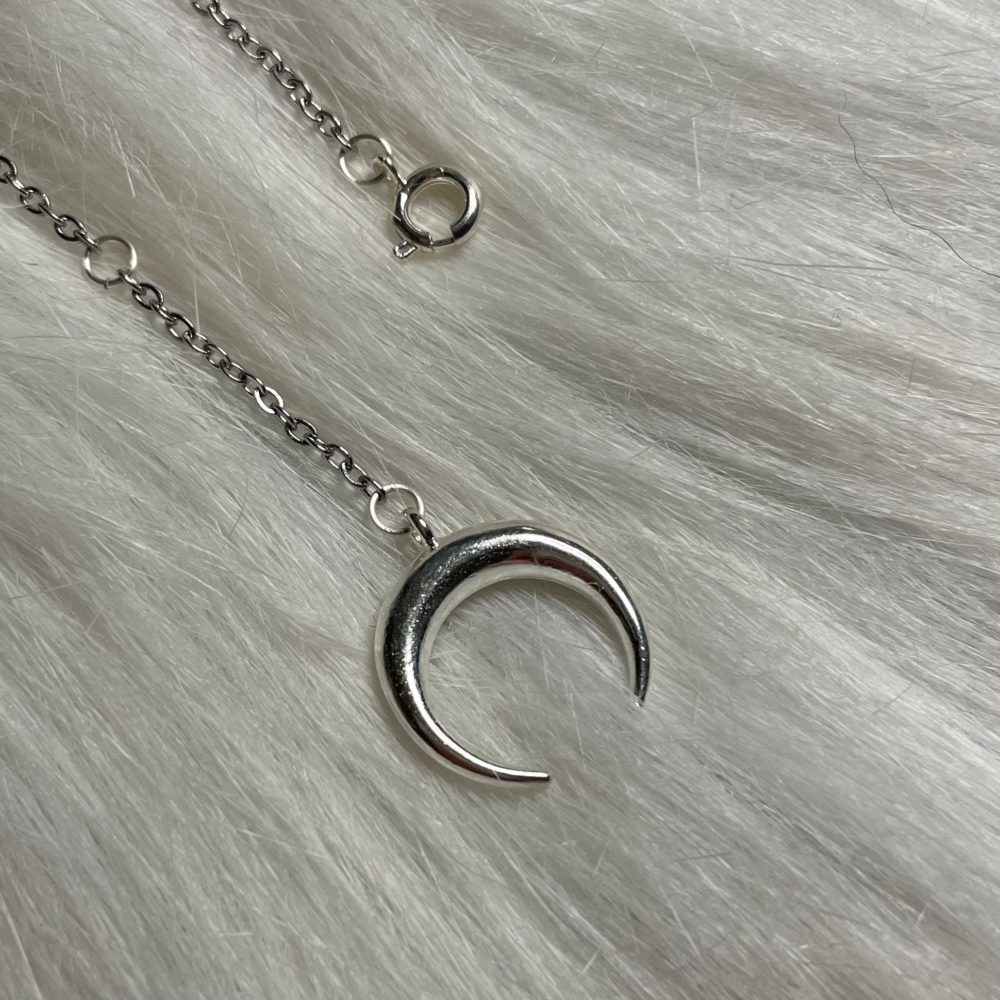 Crescent Beam Necklace