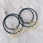 Load image into Gallery viewer, Moth Earrings
