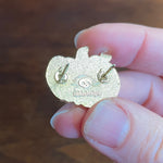 Load image into Gallery viewer, Tib-o'-Lantern Pumpkin Pin
