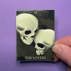 The Lovers Tarot Card Valentine Sticker