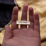 Load image into Gallery viewer, It's...Fine. Pin - Tibbin Designs
