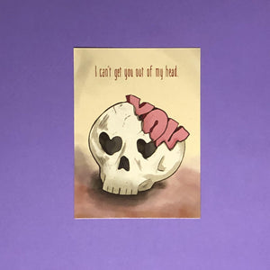 “Can’t Get You Out of My Head” mini-print - Tibbin Designs