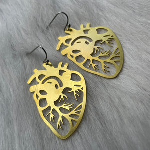 Fluttery Heart Earrings | RETIRED
