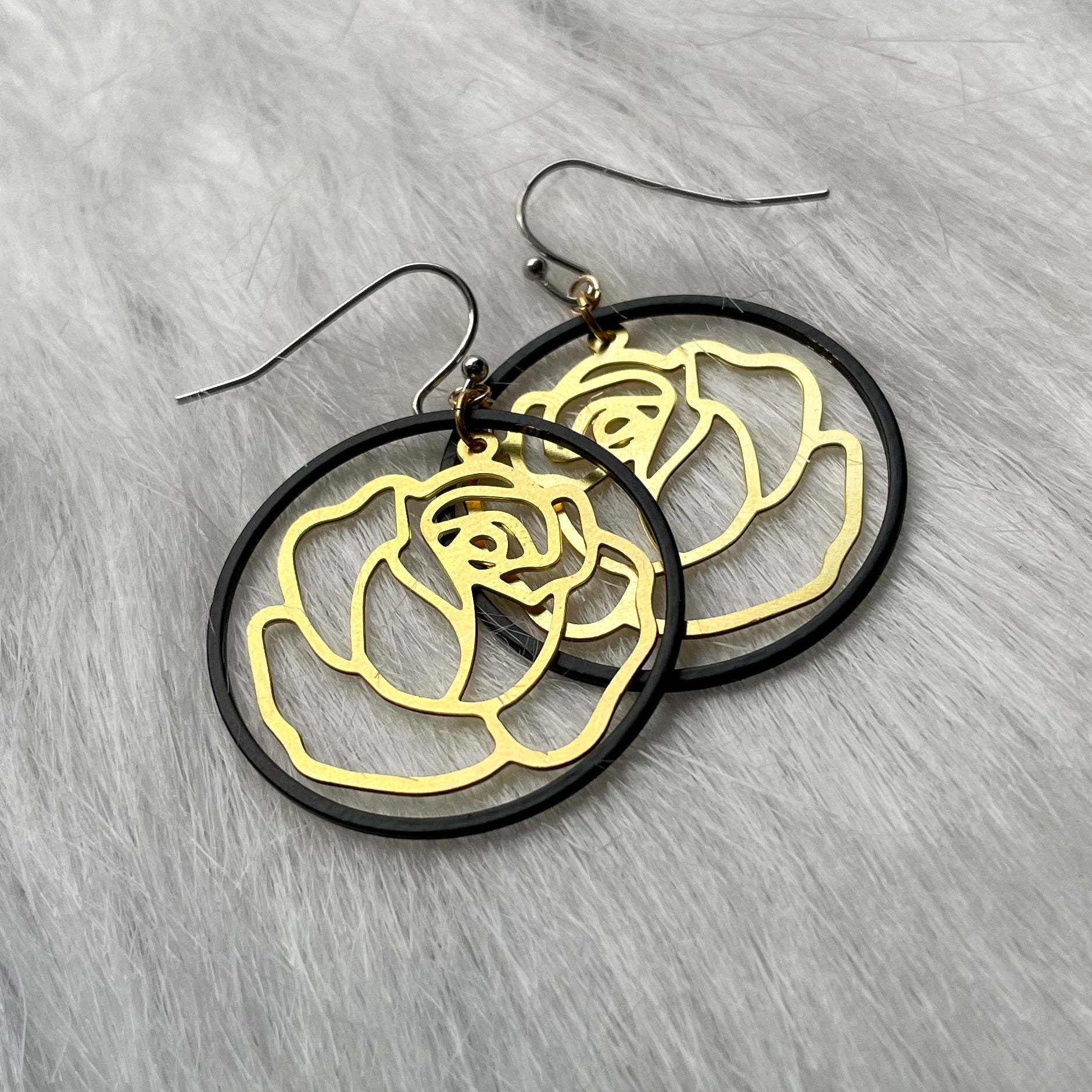 Ring Around the Roses Earrings