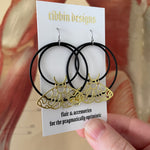 Load image into Gallery viewer, Moth Earrings
