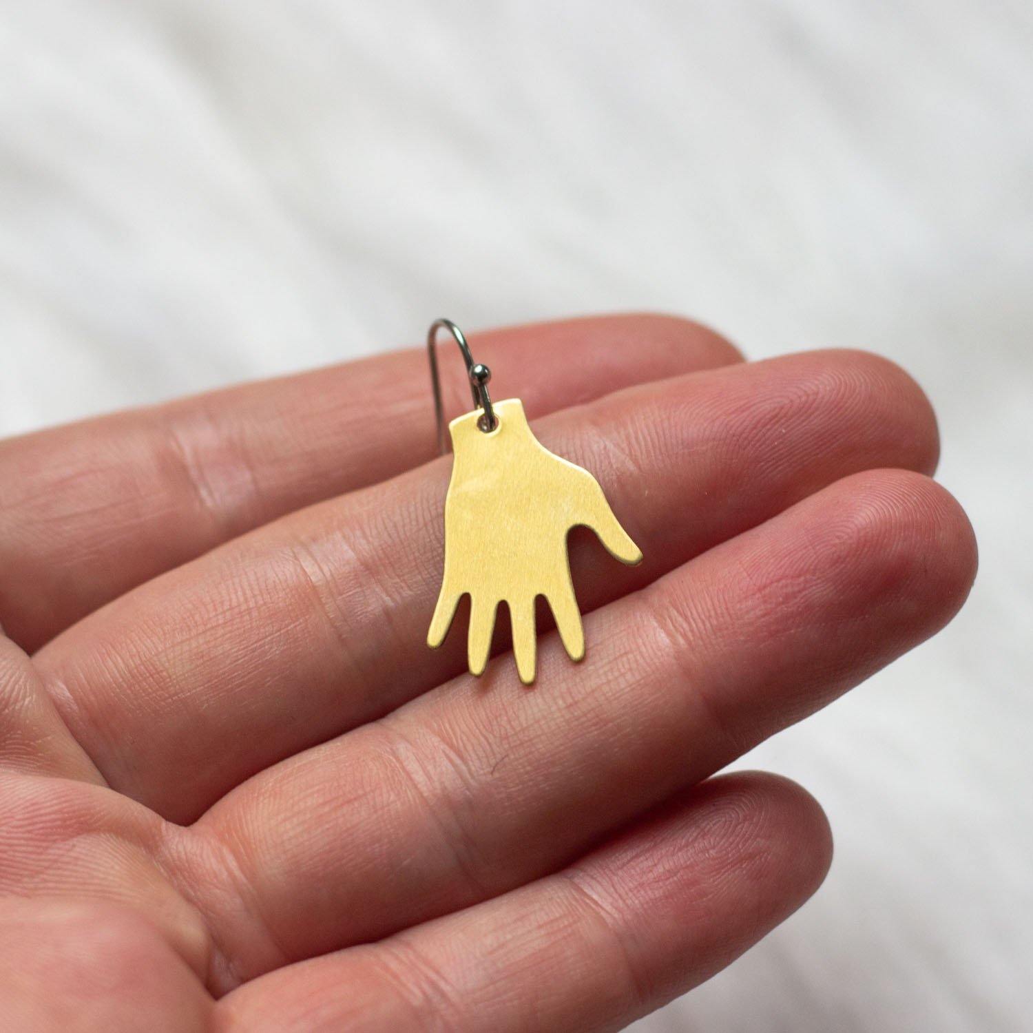 Helping Hands Earrings - Tibbin Designs