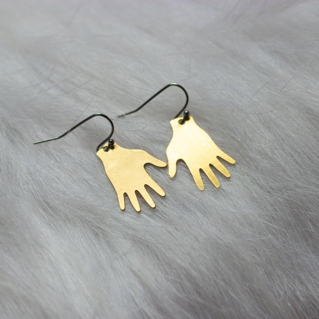 Helping Hands Earrings - Tibbin Designs